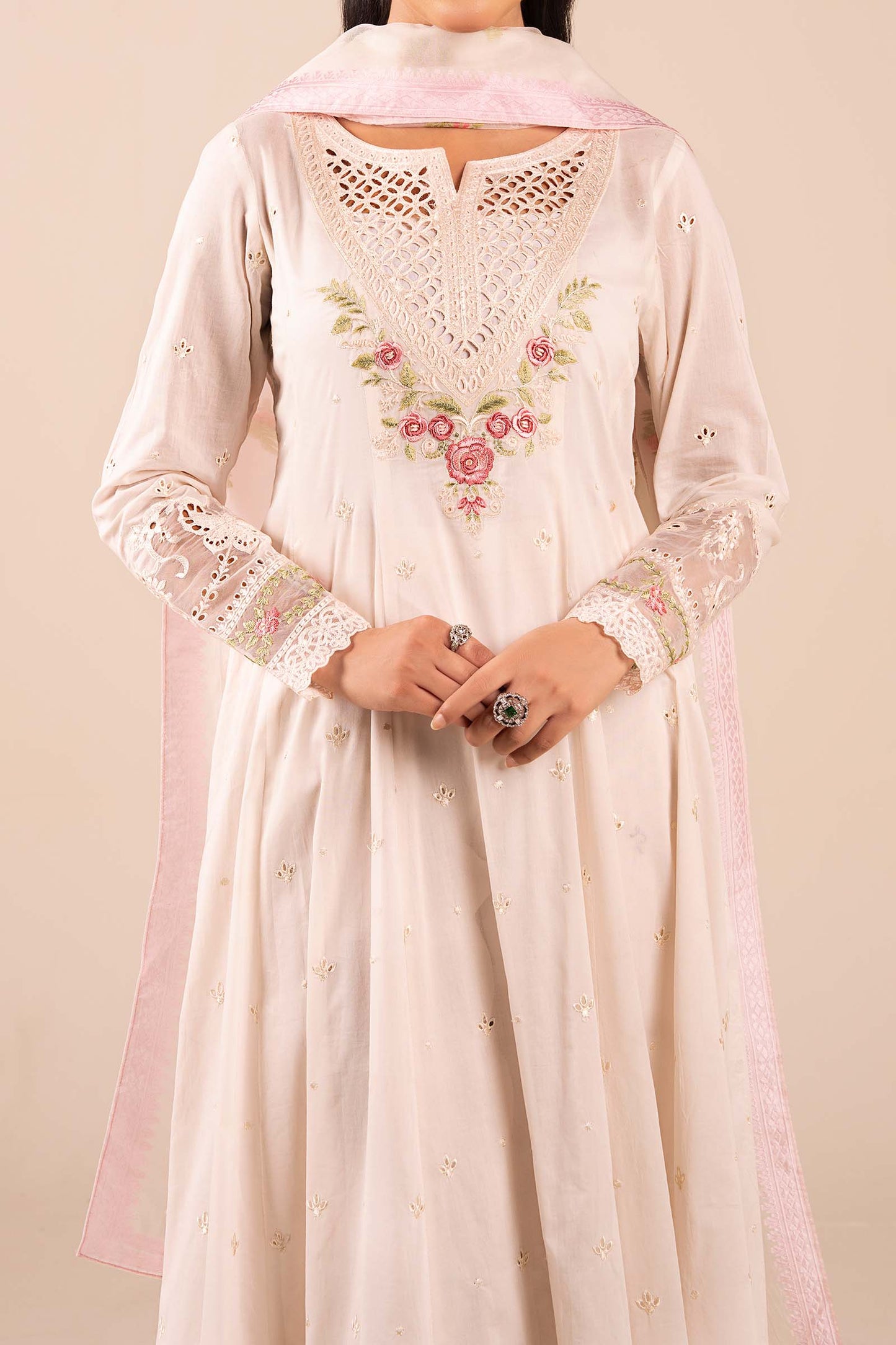 3 Piece Embroidered Lawn Suit