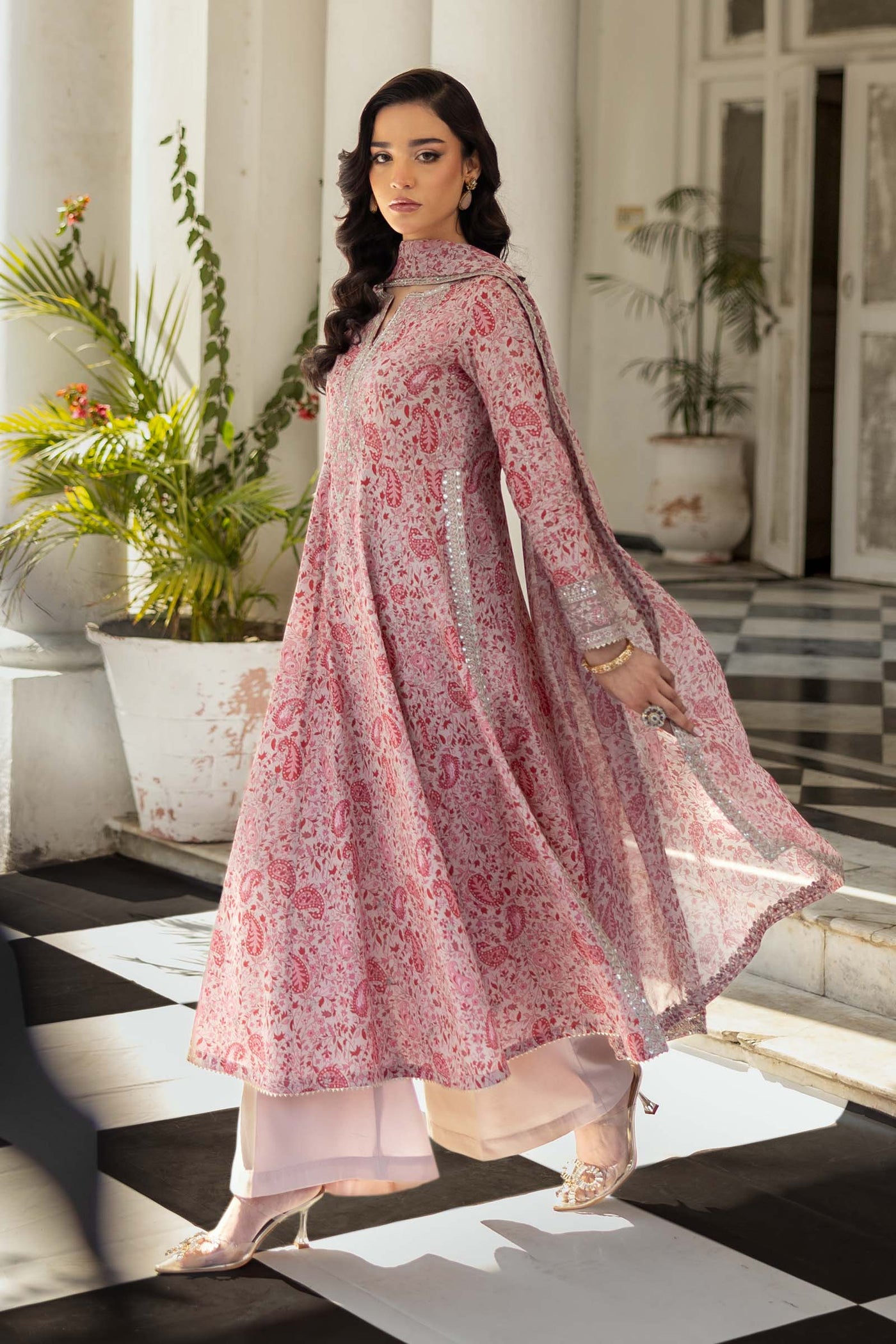 3 Piece Embroidered Lawn Suit