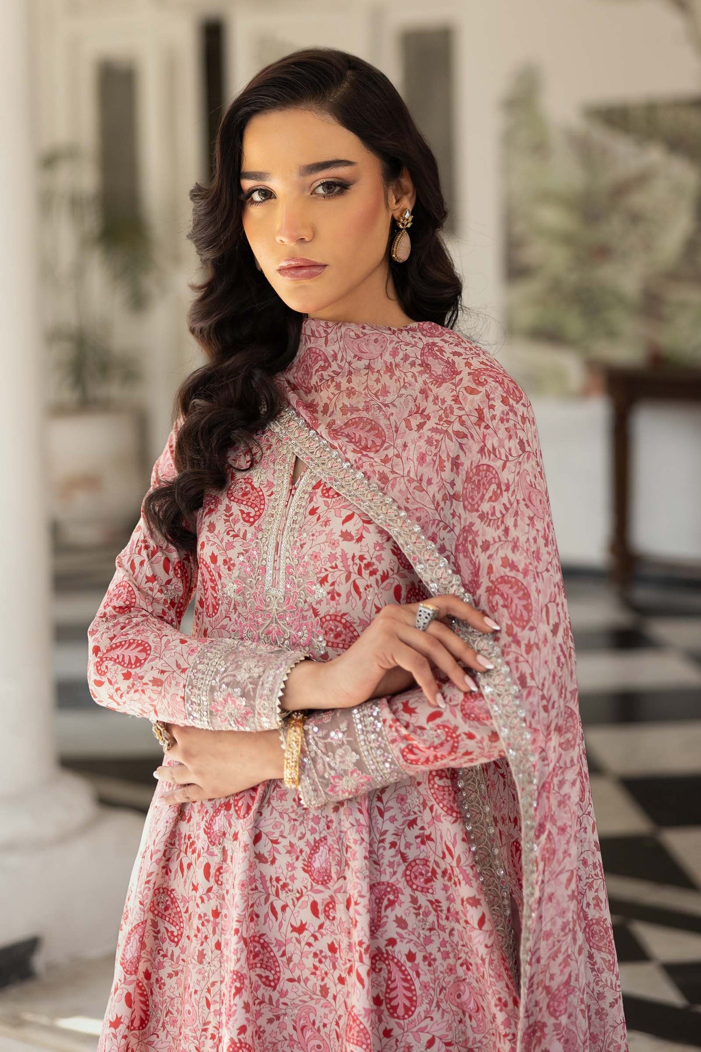 3 Piece Embroidered Lawn Suit