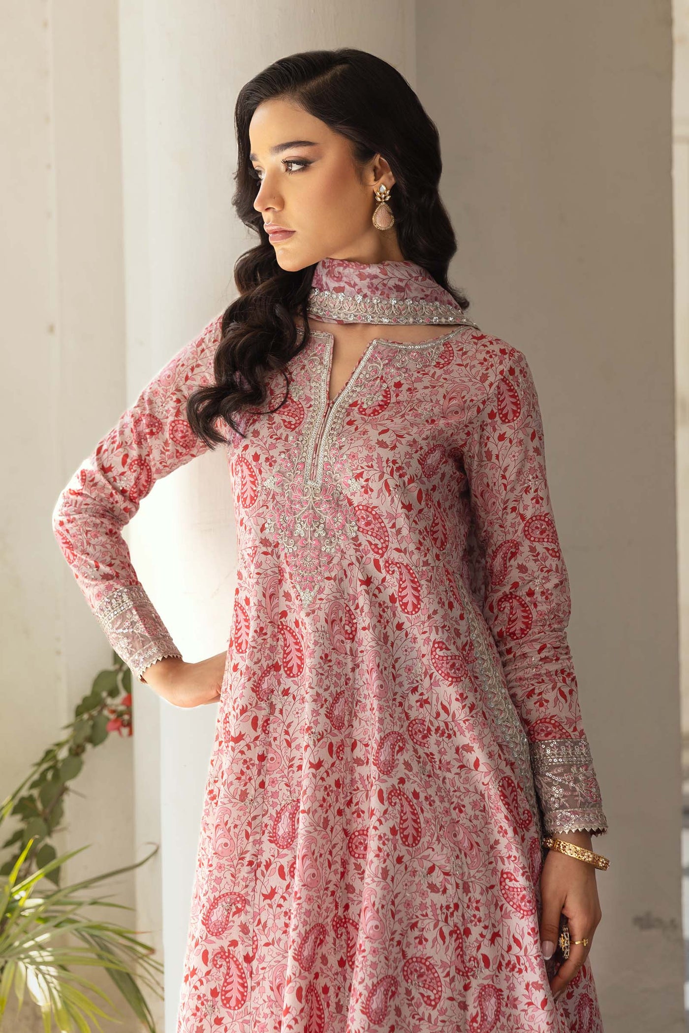 3 Piece Embroidered Lawn Suit