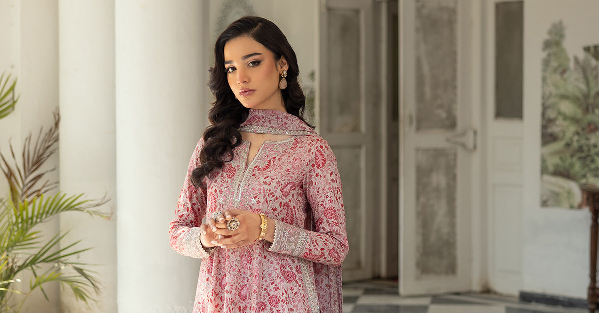 3 Piece Embroidered Lawn Suit