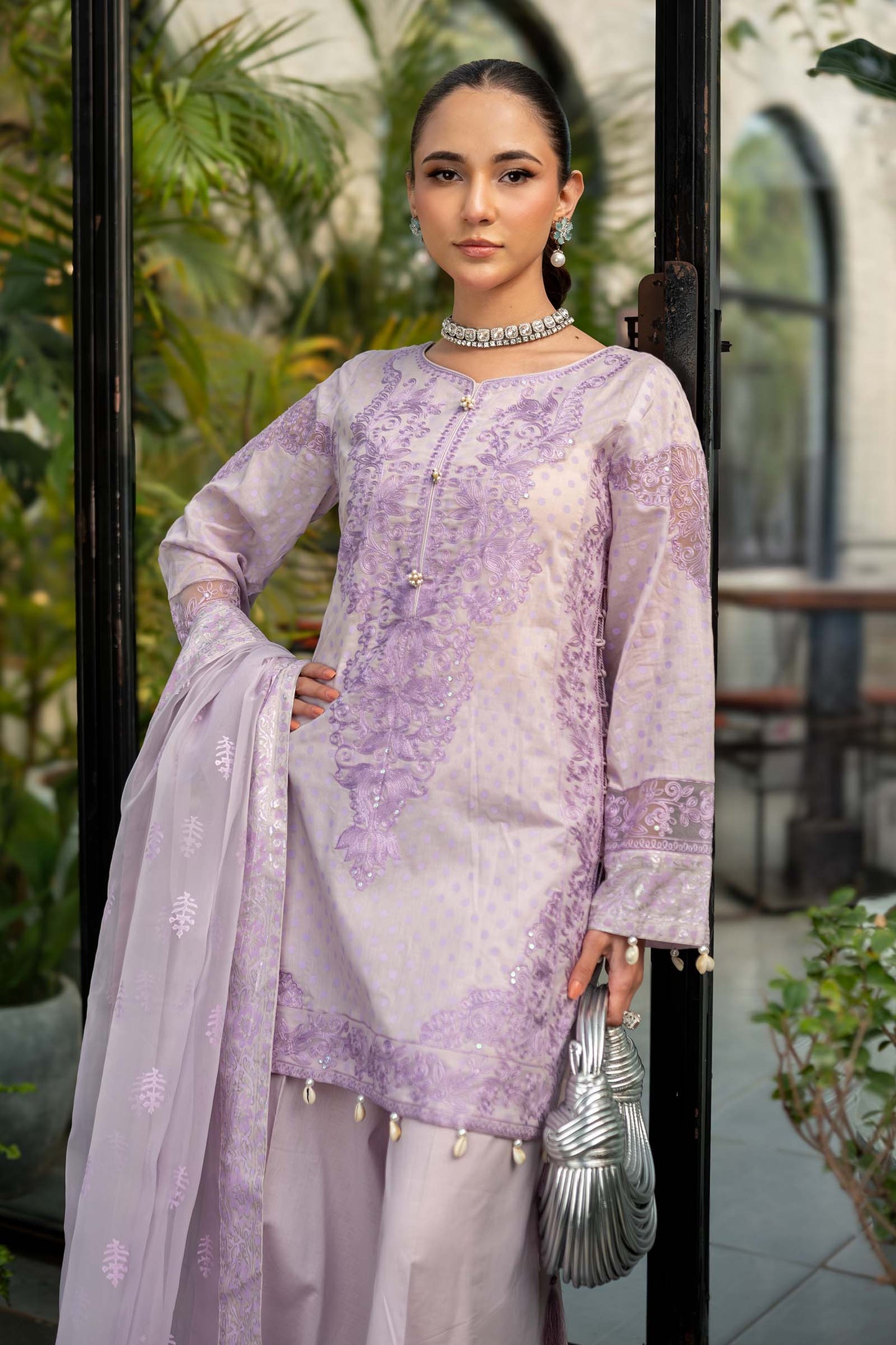 3 Piece Embroidered Lawn Suit