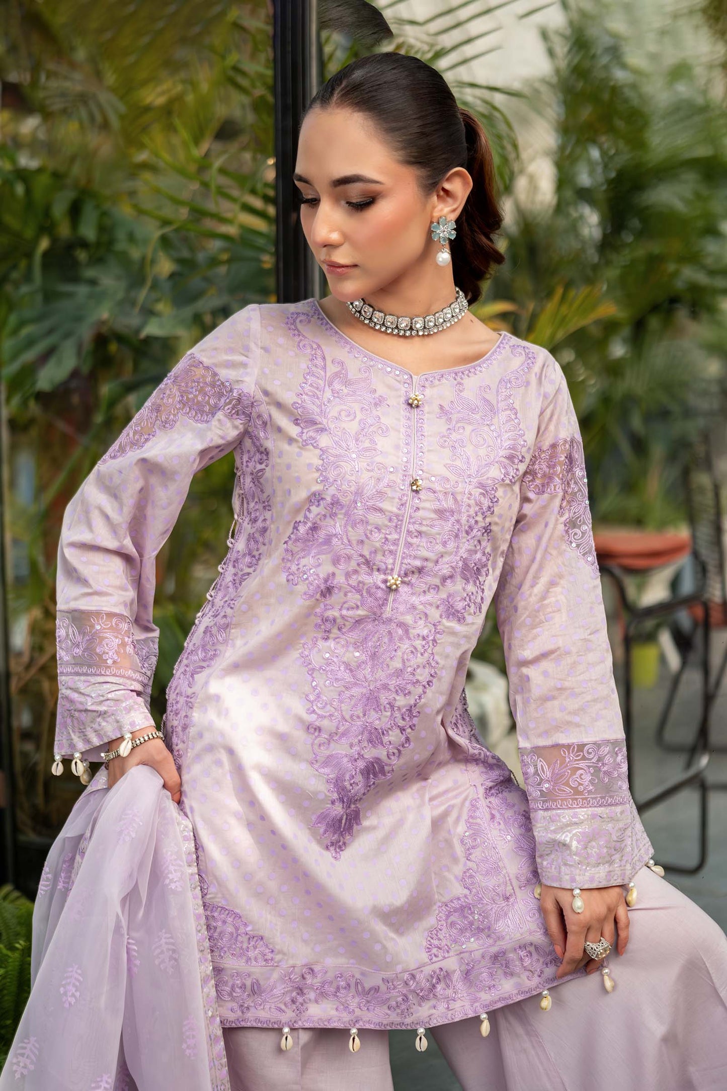 3 Piece Embroidered Lawn Suit