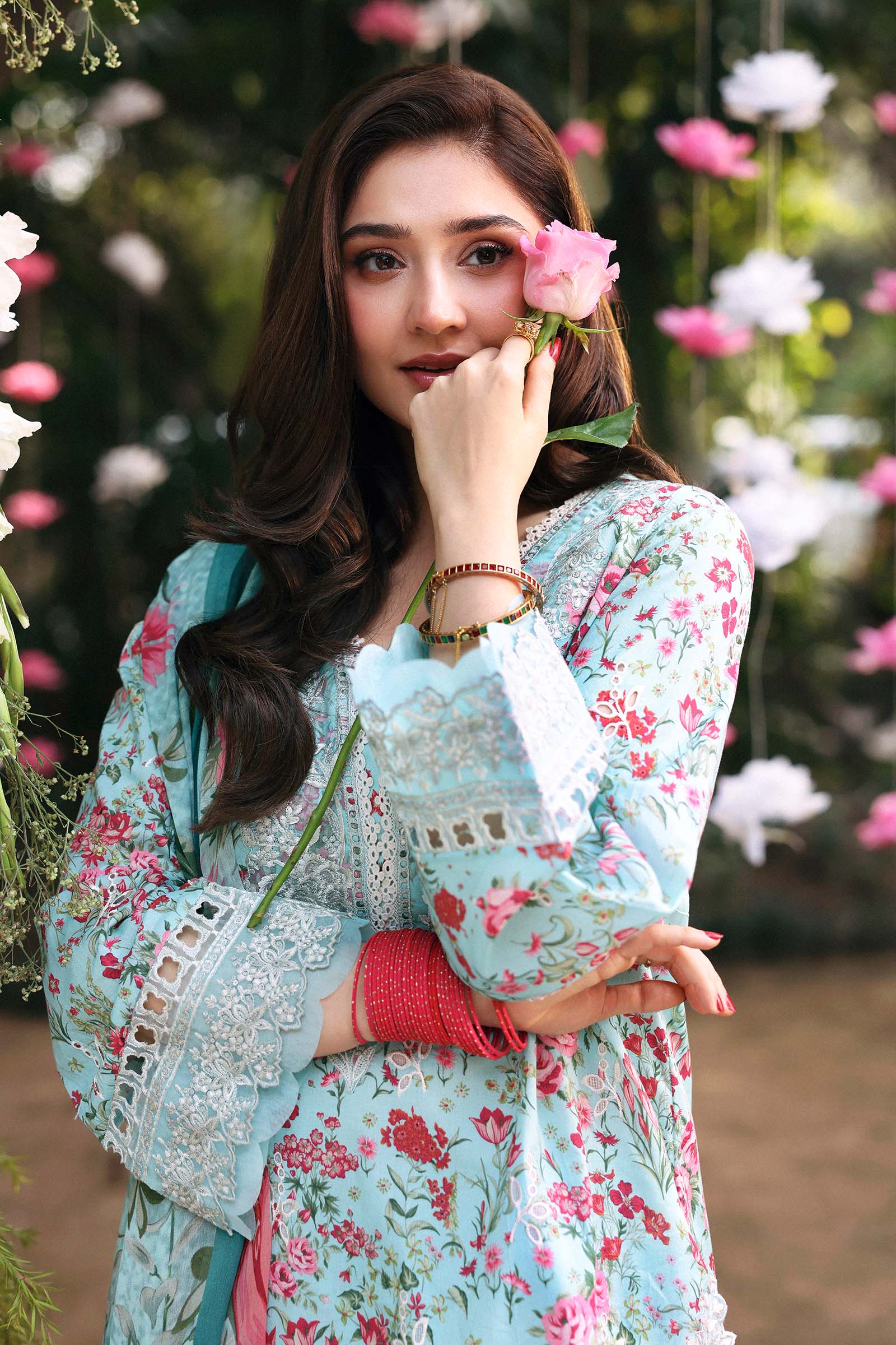 3 Piece Embroidered Lawn Suit