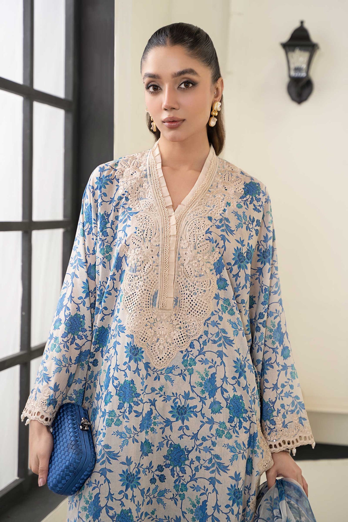 3 Piece Embroidered Lawn Suit