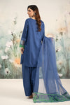 3 Piece Embroidered Self Jacquard Lawn Suit