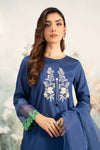 3 Piece Embroidered Self Jacquard Lawn Suit