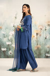 3 Piece Embroidered Self Jacquard Lawn Suit