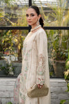 3 Piece Embroidered Self Jacquard Lawn Suit