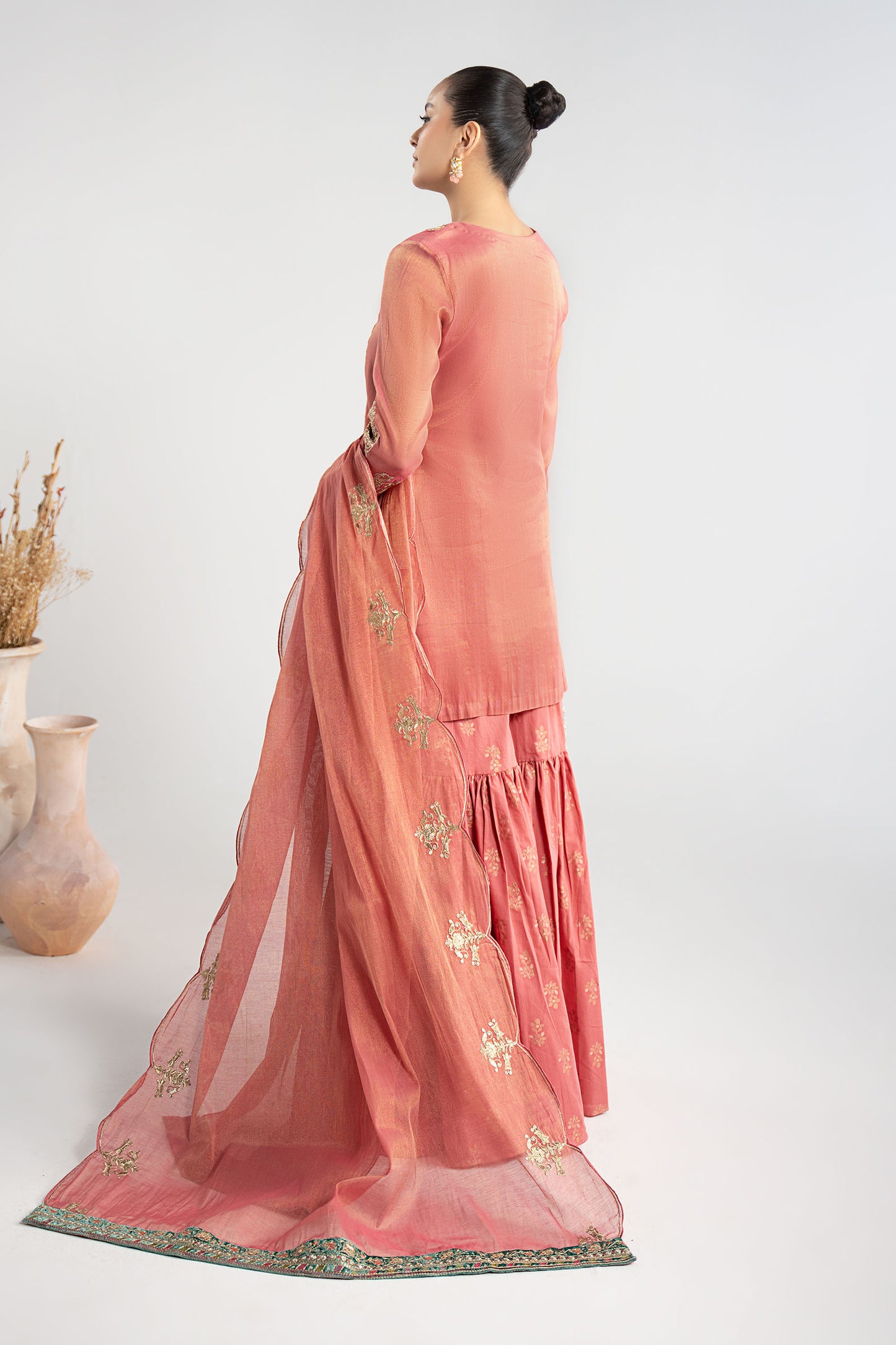 3 Piece Embroidered Masoori Suit