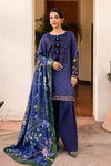 3 Piece Embroidered Linen Suit