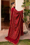 3 Piece Embroidered Linen Suit