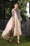 3 Piece Embroidered Karandi Suit