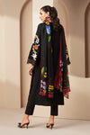 3 Piece Embroidered Jacquard Lawn Suit