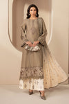 3 Piece Embroidered Jacquard Lawn Suit