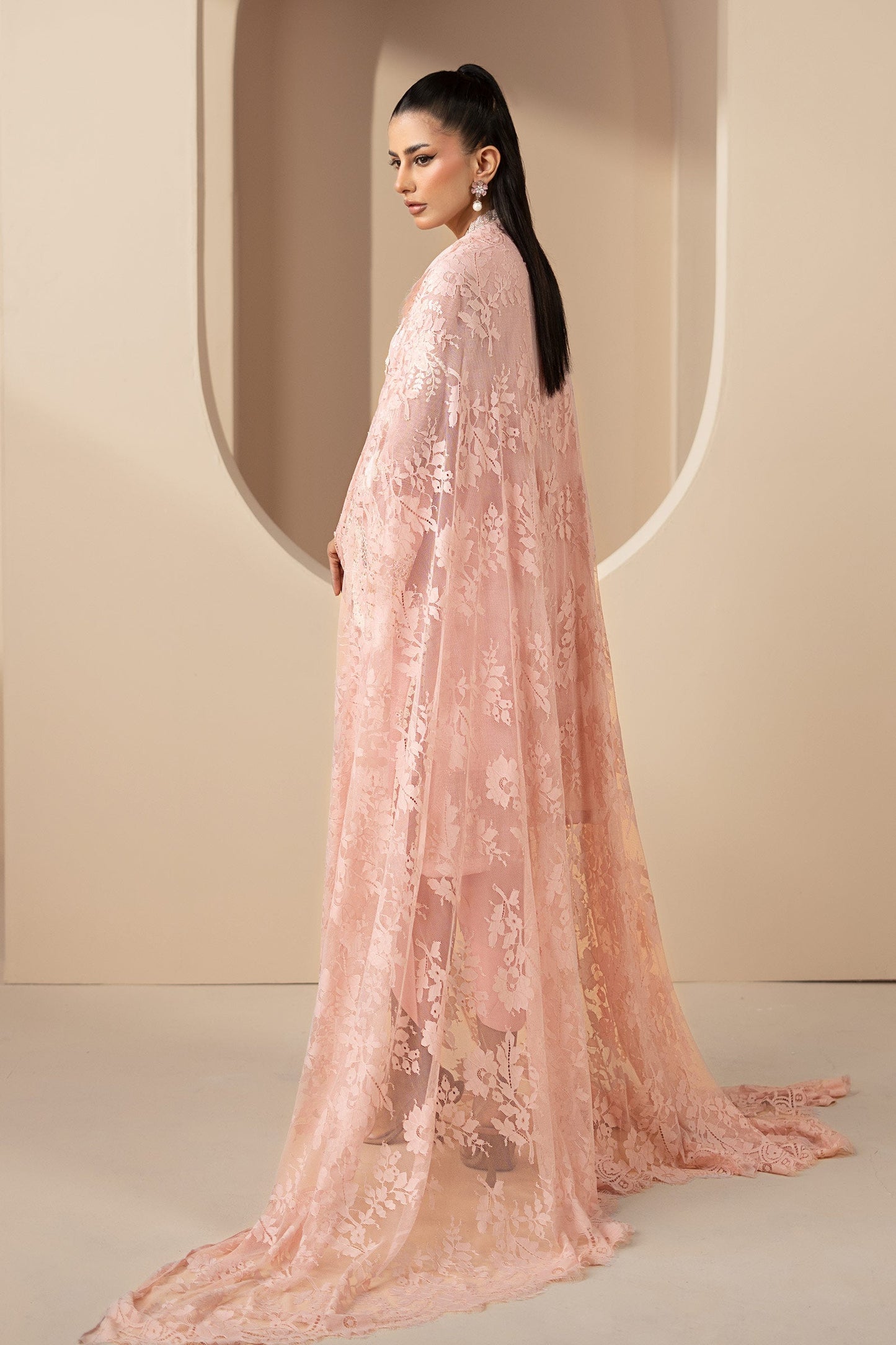 3 Piece Embroidered Lawn Karandi Suit