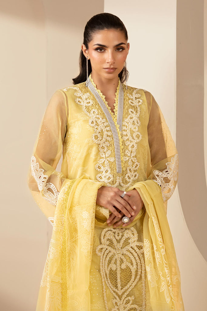 Maria B 3 Piece Embroidered Organza Suit, view 1