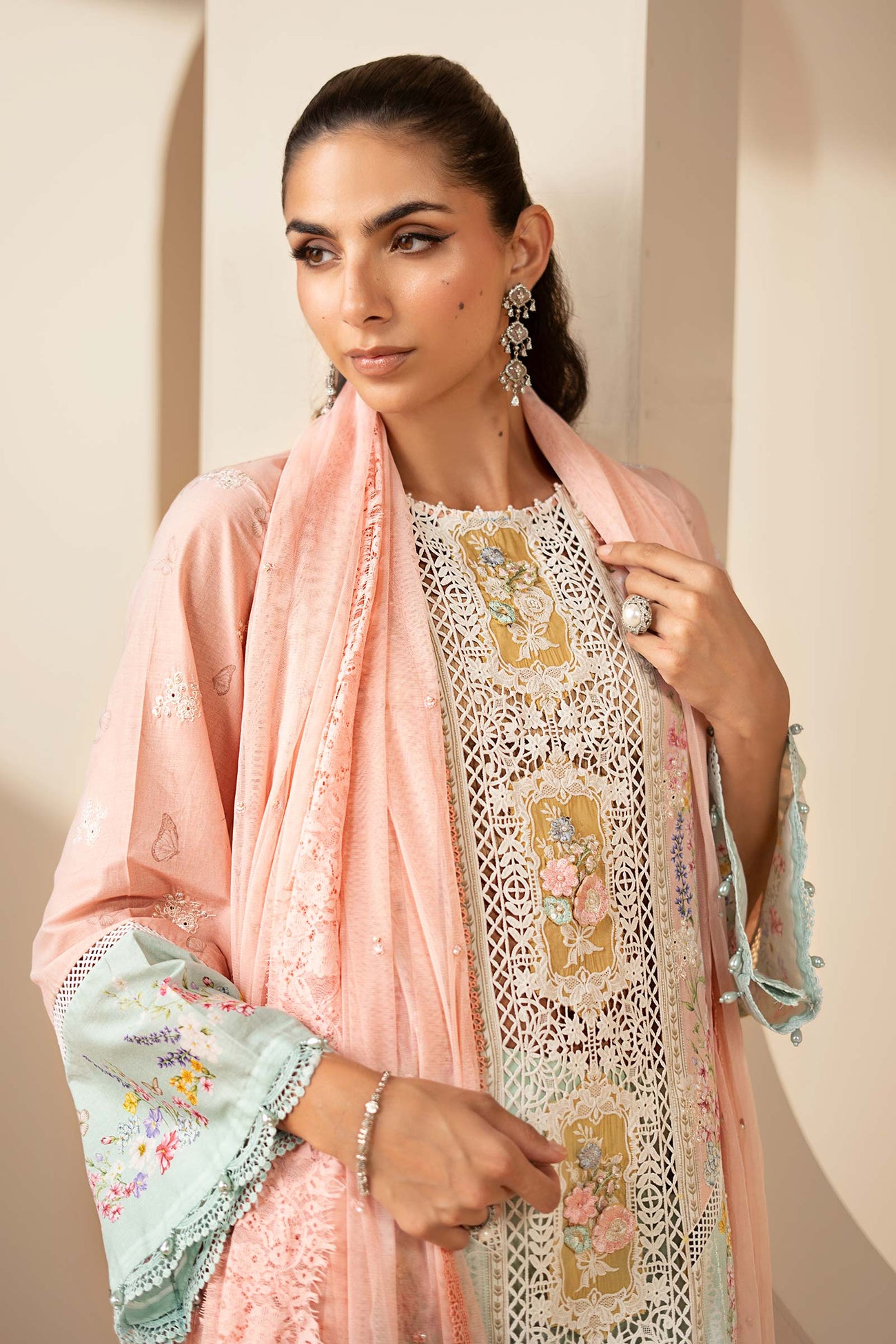 3 Piece Embroidered Lawn Suit