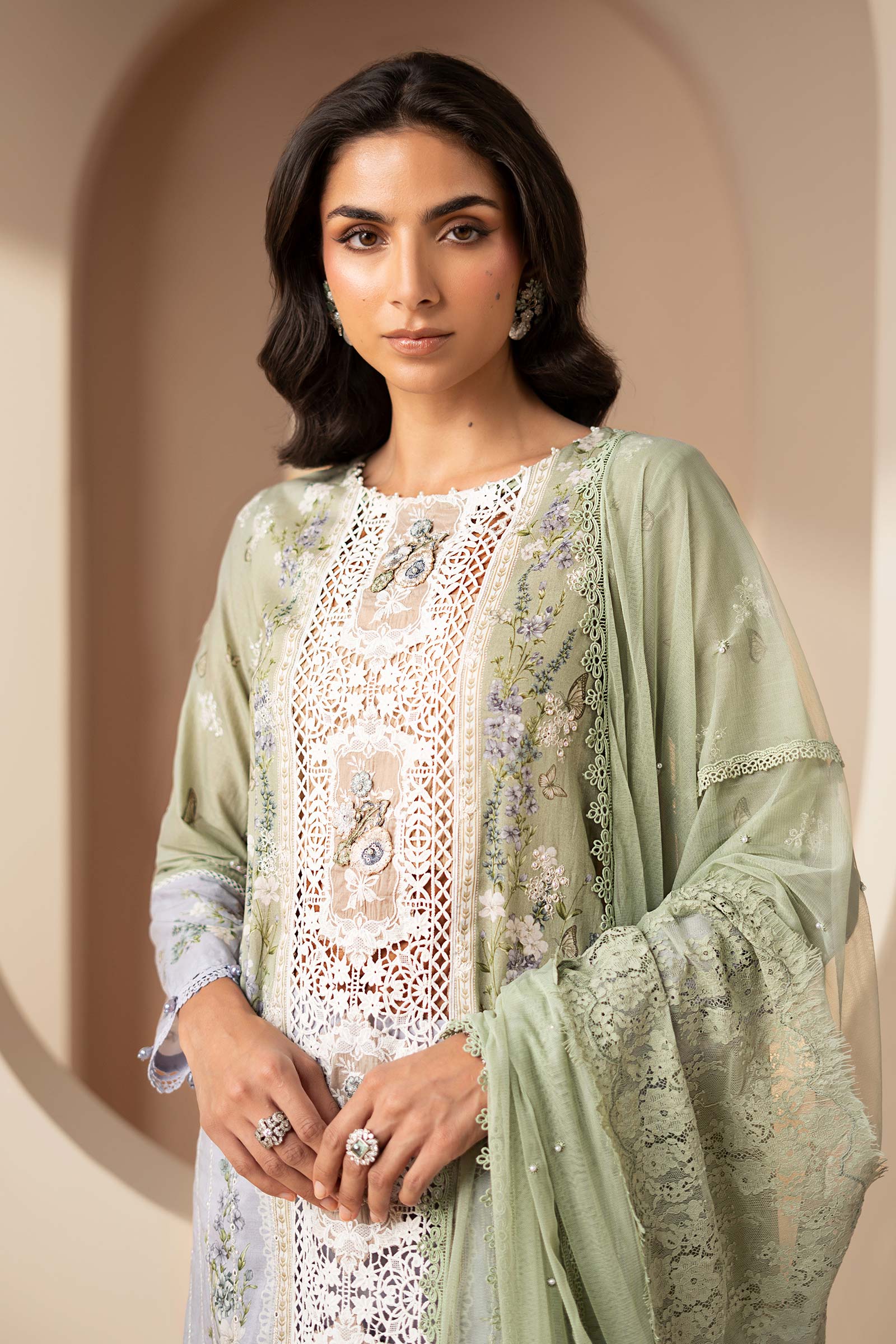 3 Piece Embroidered Lawn Suit