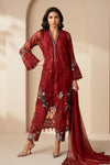 3 Piece Embroidered Net Suit