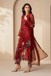 3 Piece Embroidered Net Suit