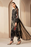 3 Piece Embroidered Net Suit