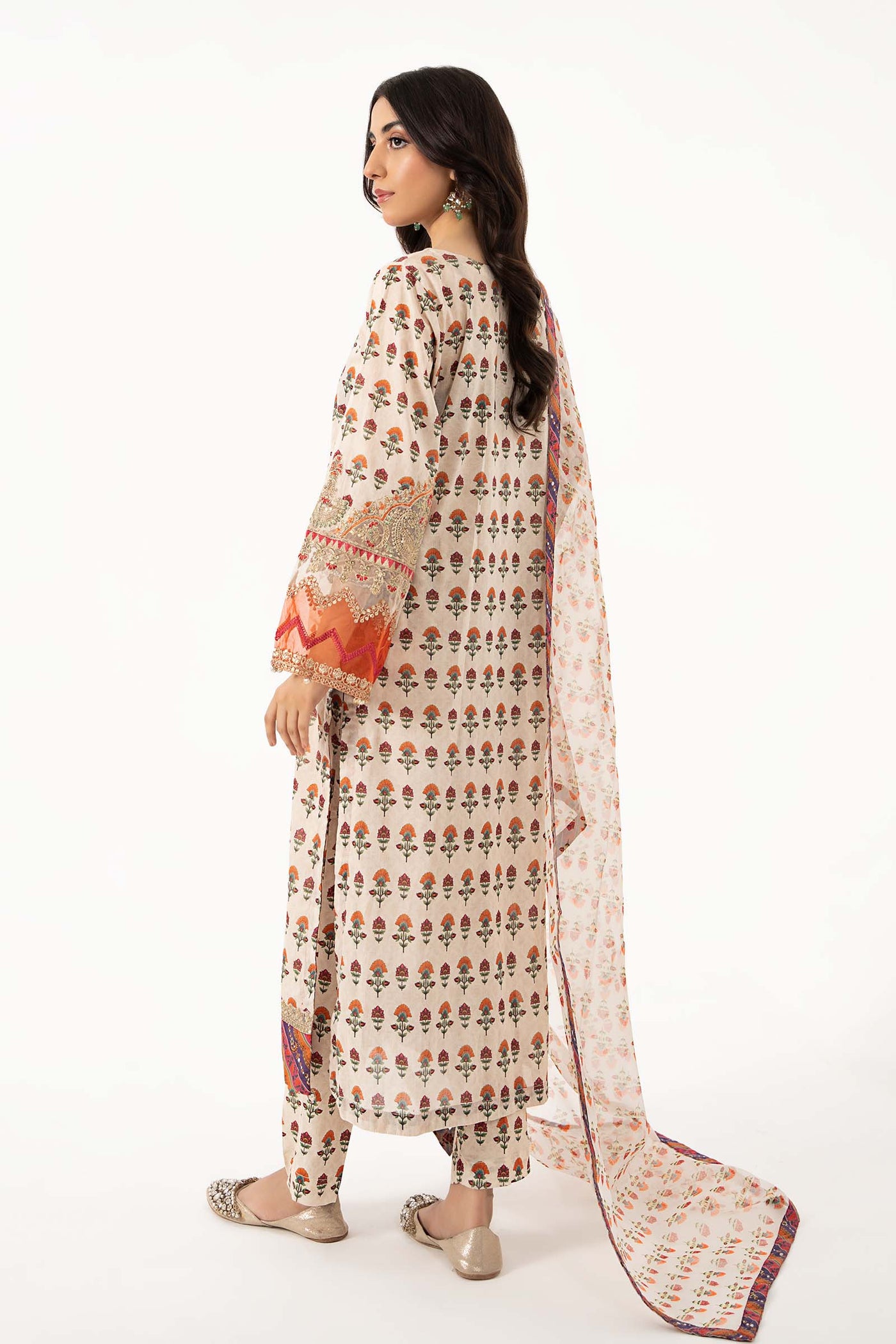 3 Piece Printed Lawn Suit