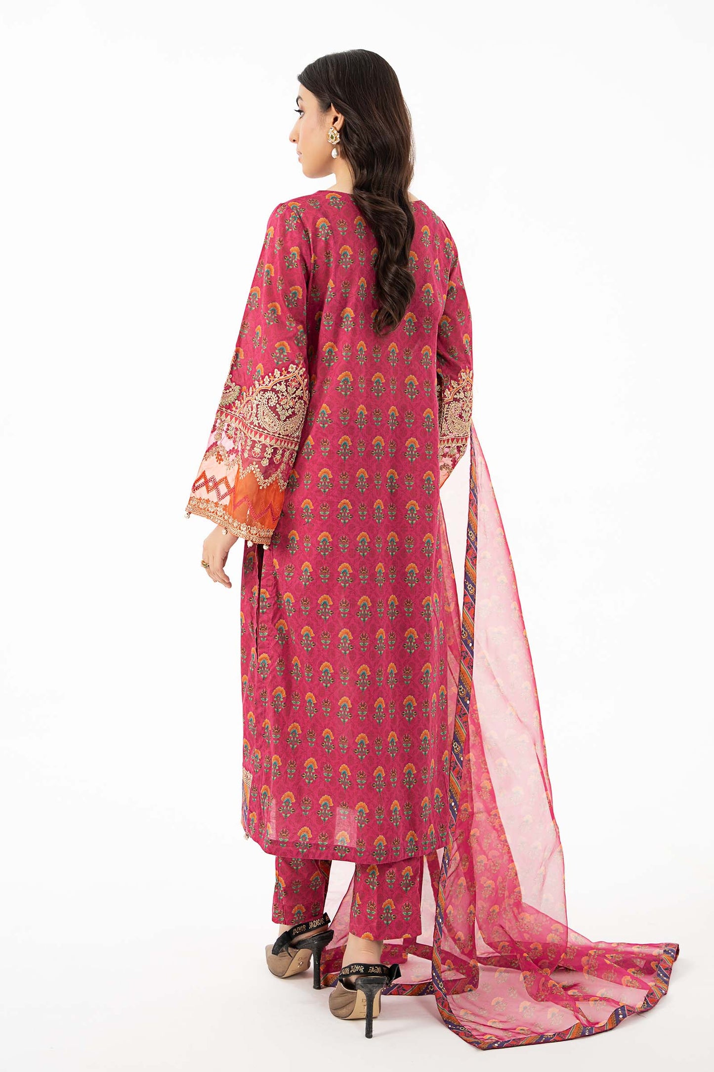 3 Piece Printed Lawn Suit