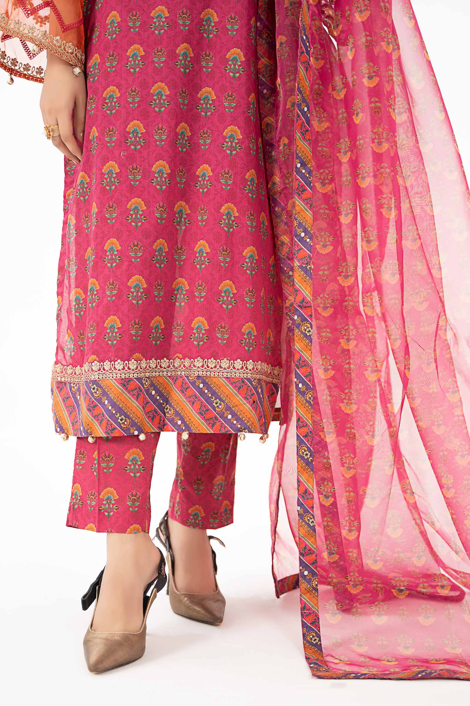 3 Piece Printed Lawn Suit