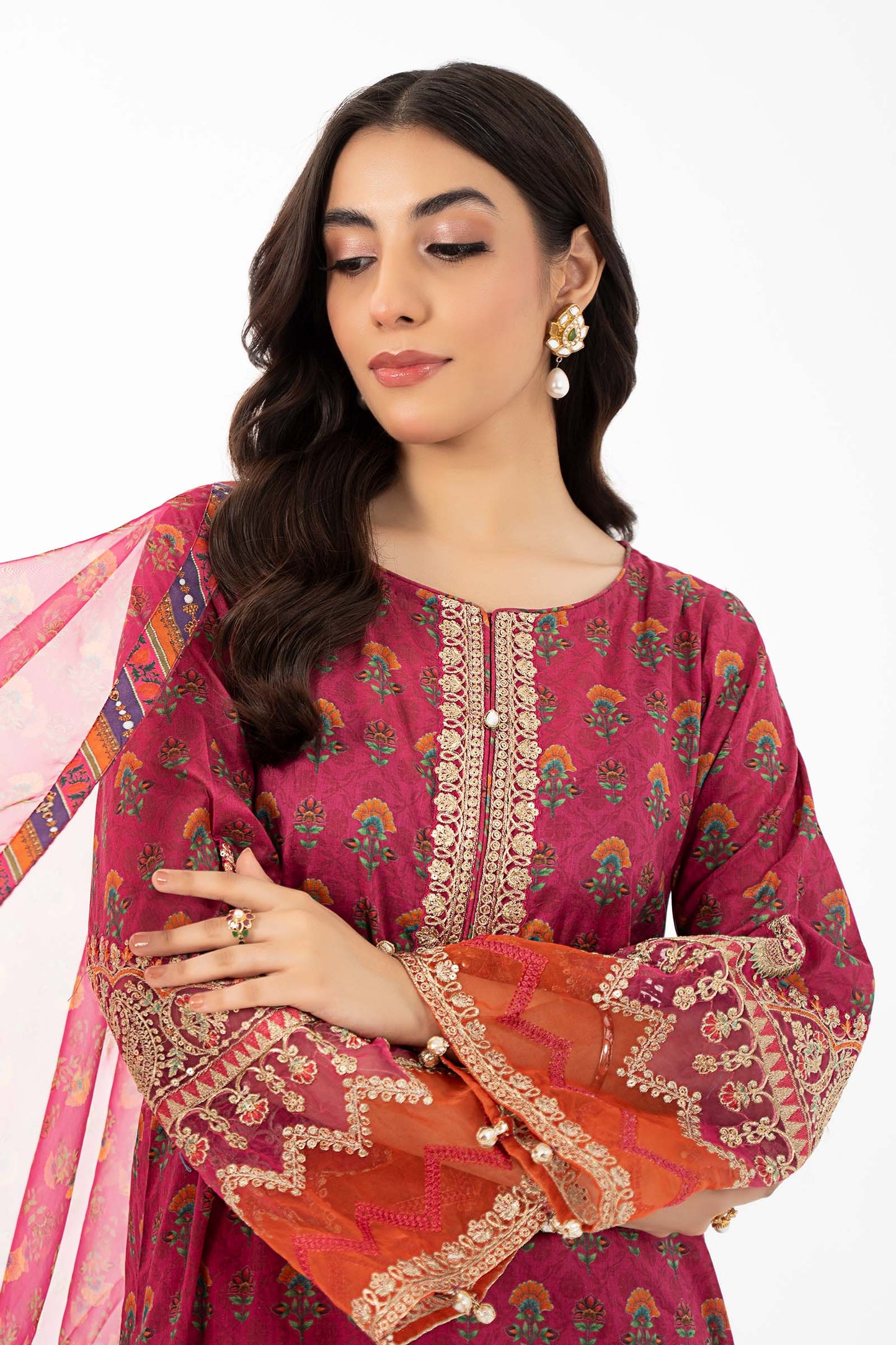 3 Piece Printed Lawn Suit