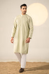 Embroidered Cotton Kurta