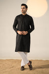 Embroidered Cotton Kurta