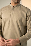 Embroidered Cotton Kurta