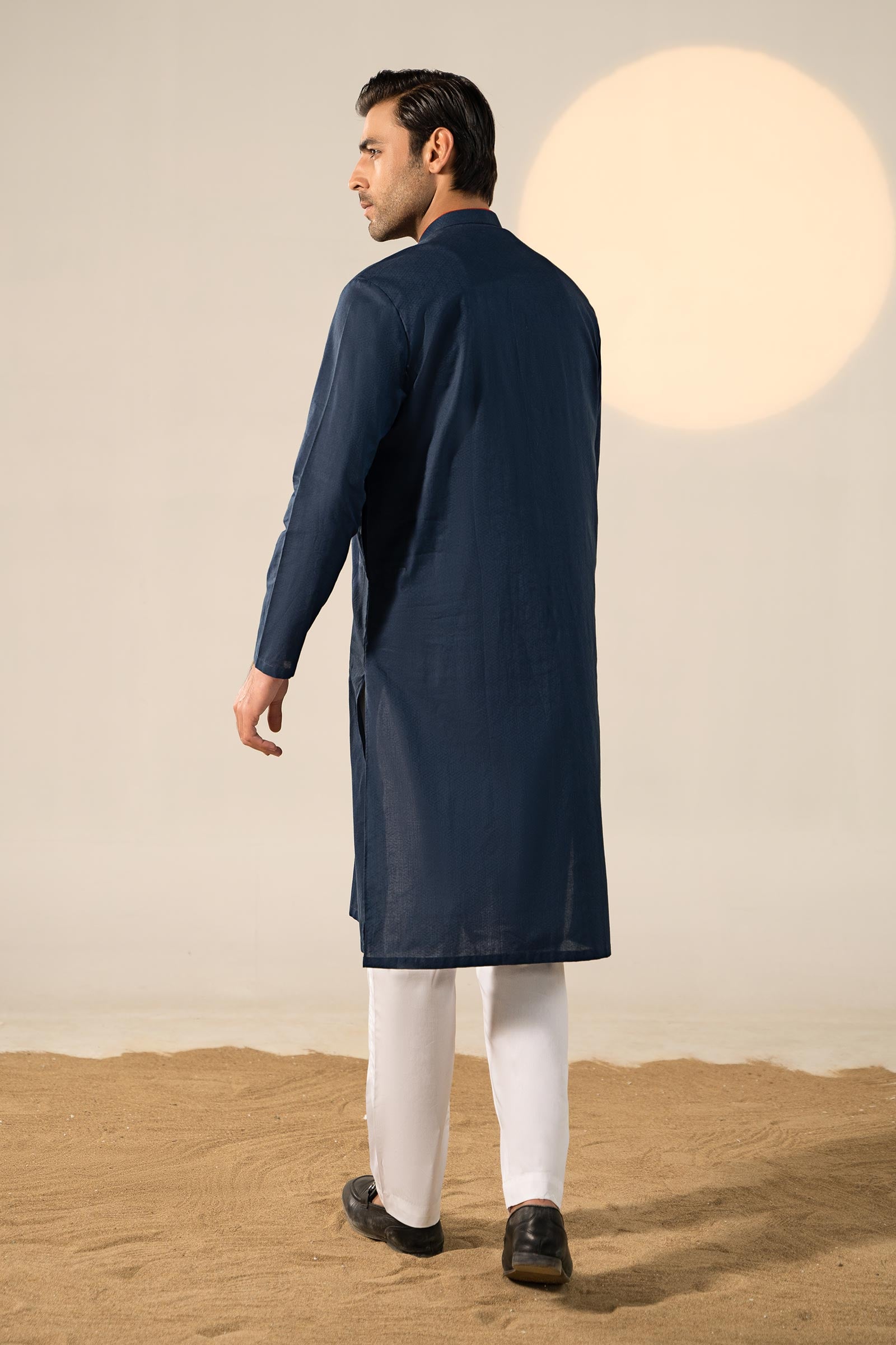 Self Dobby Kurta