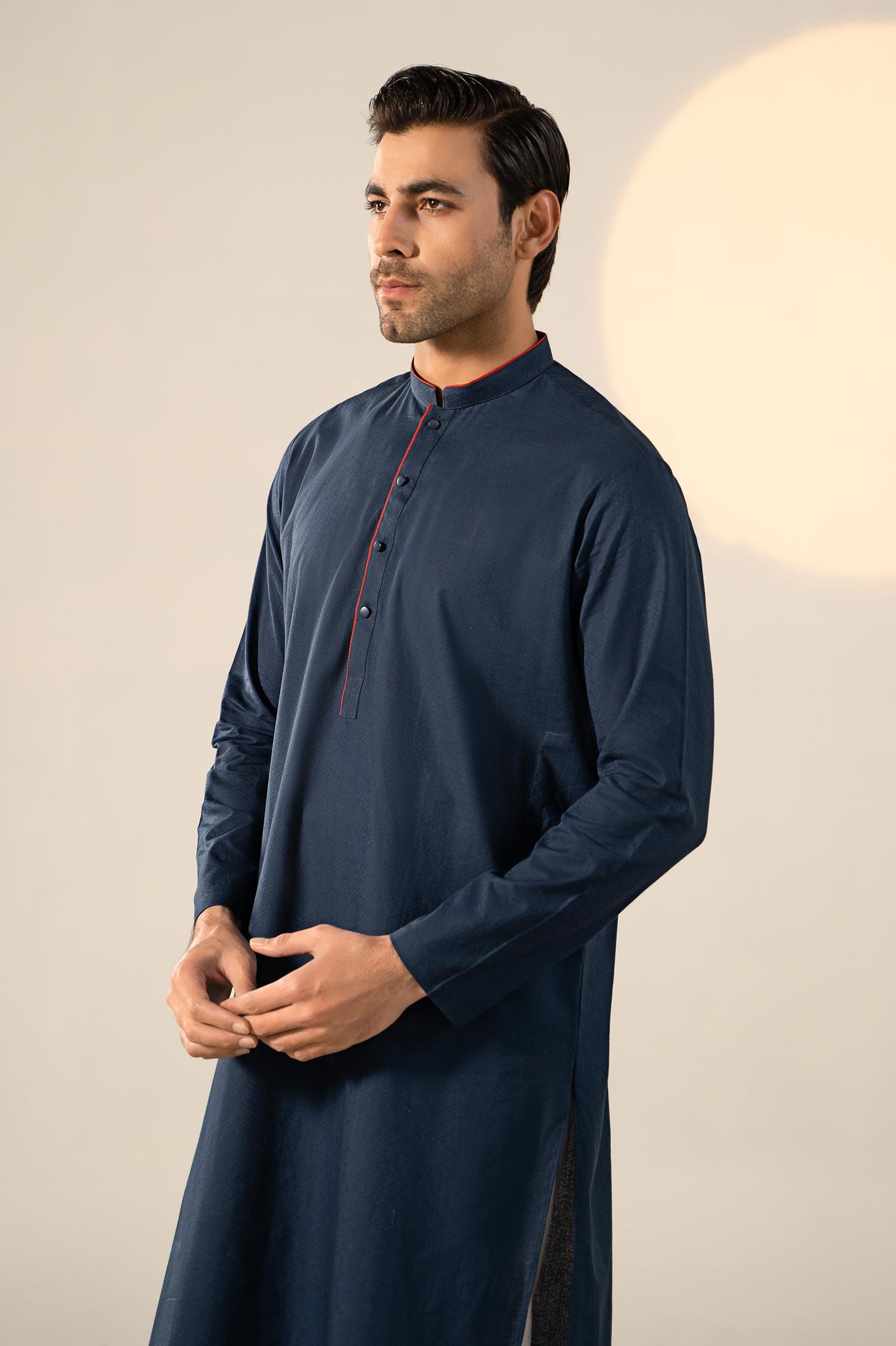Self Dobby Kurta