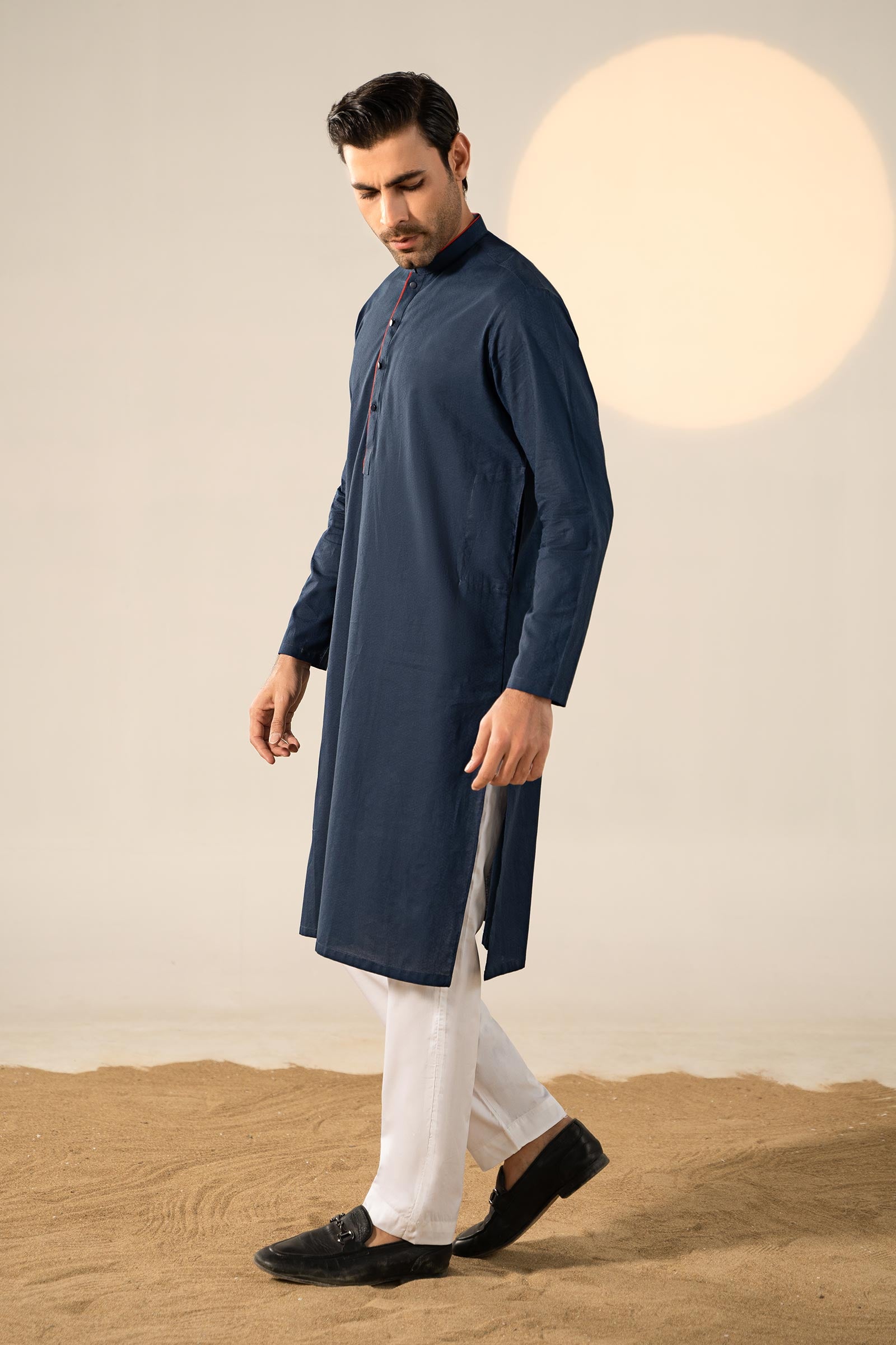 Self Dobby Kurta