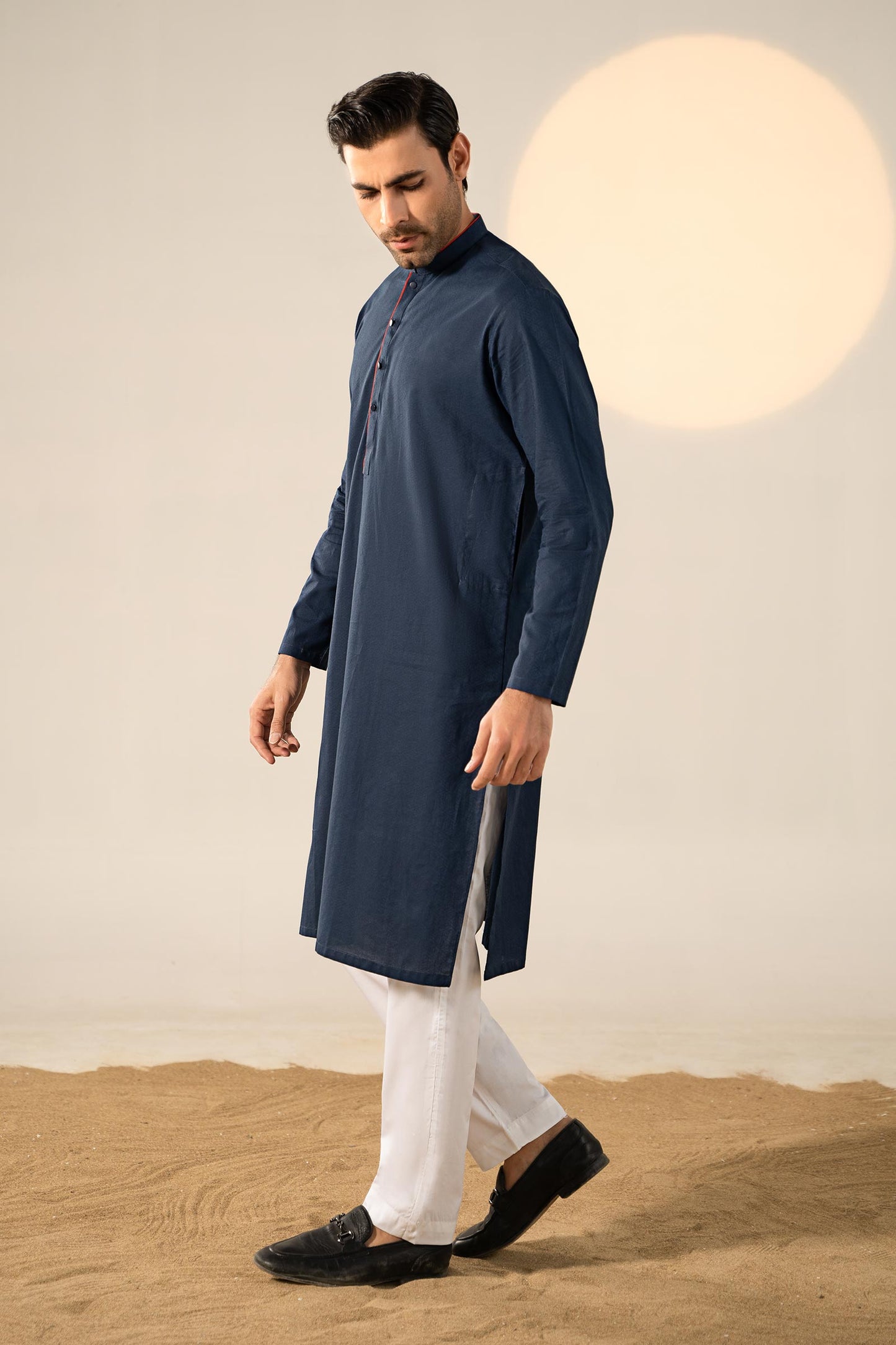 Self Dobby Kurta