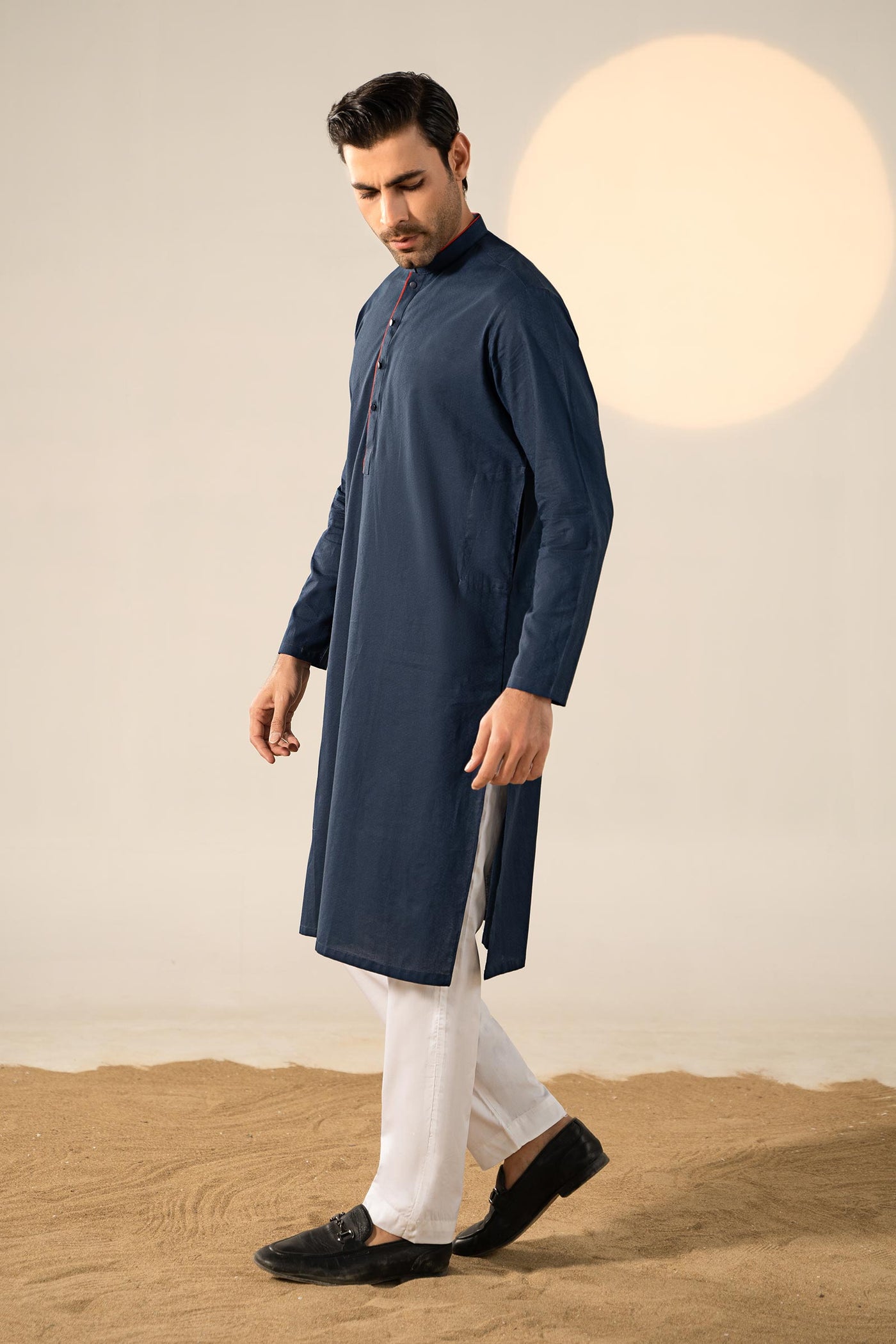 Self Dobby Kurta
