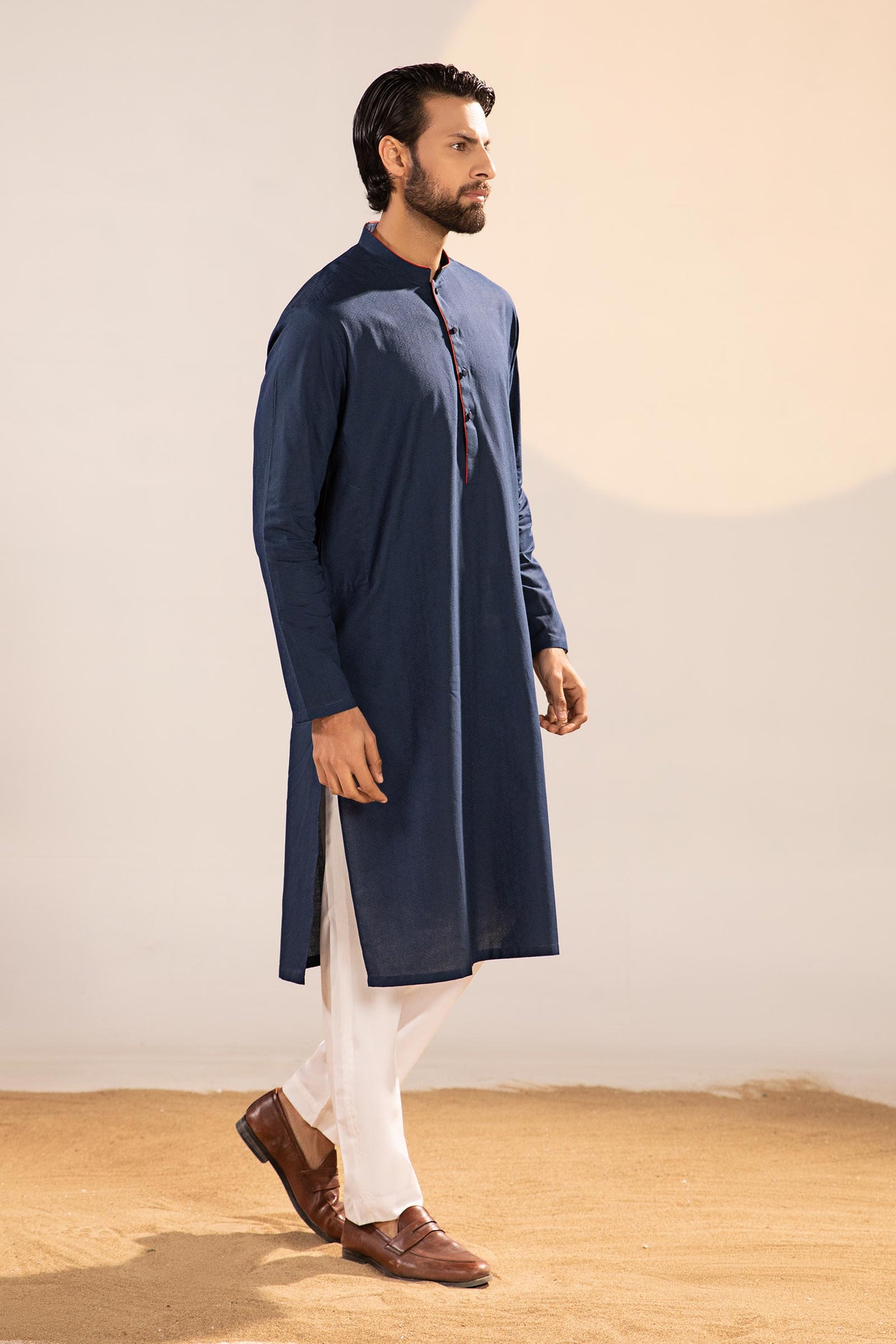 Self Dobby Kurta