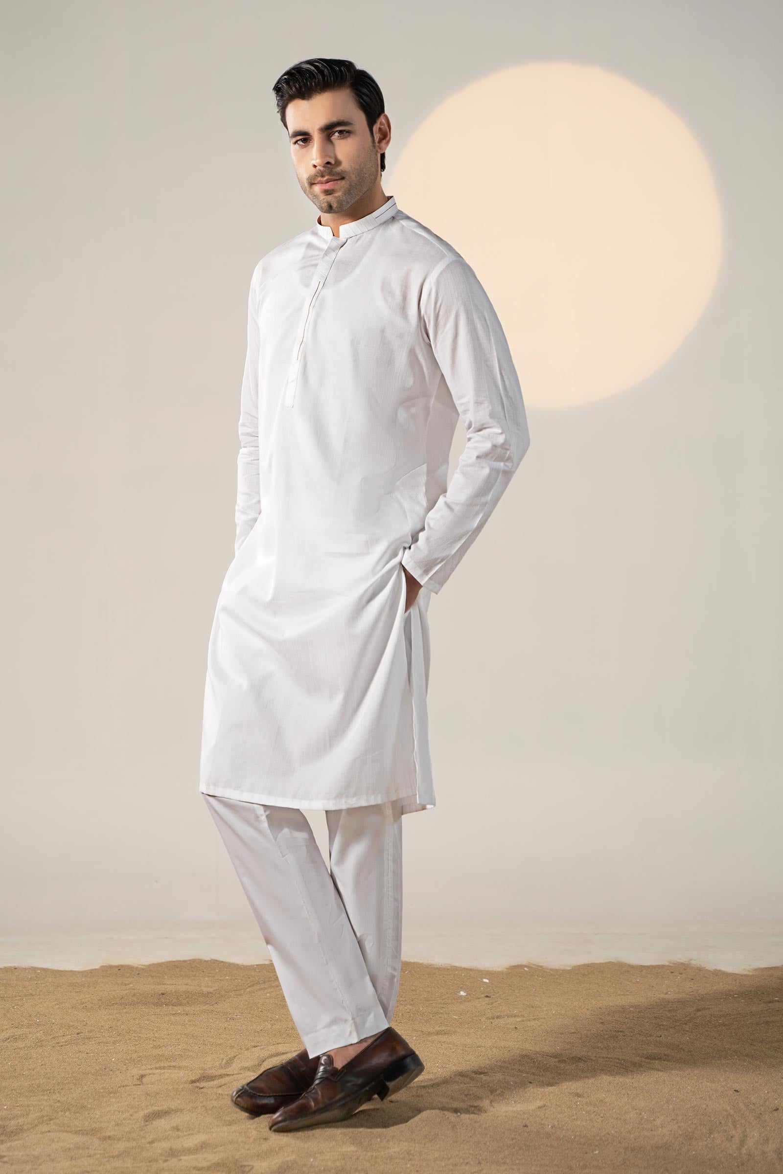 Self Dobby Kurta