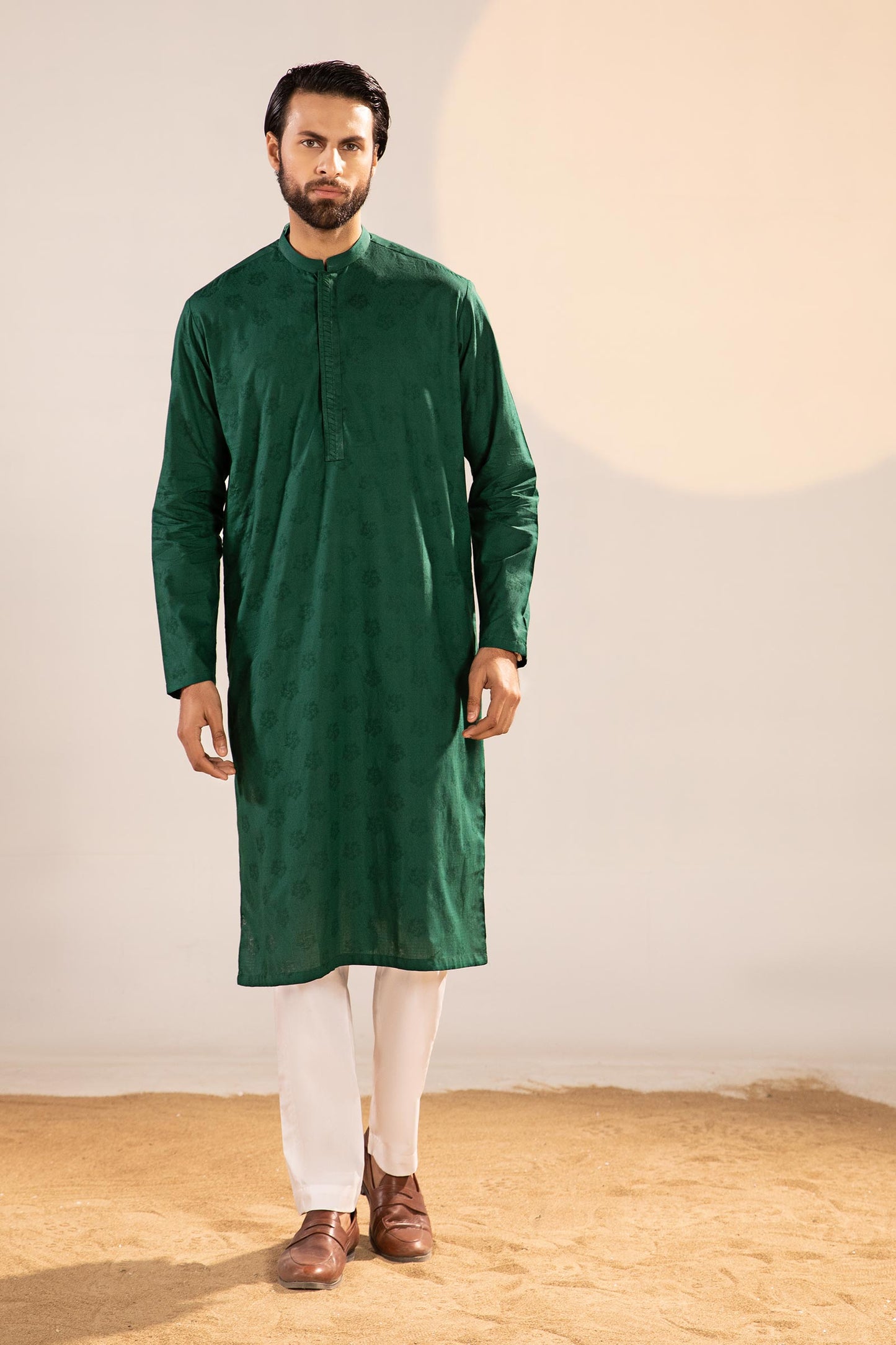 Self Dobby Kurta