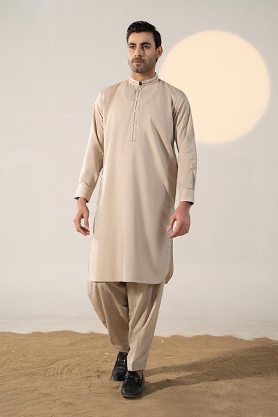Embroidered Cotton Suit | GTS-SS24-17 Menswear GTS2417-SML-LSD