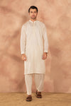 Embroidered Cotton Suit