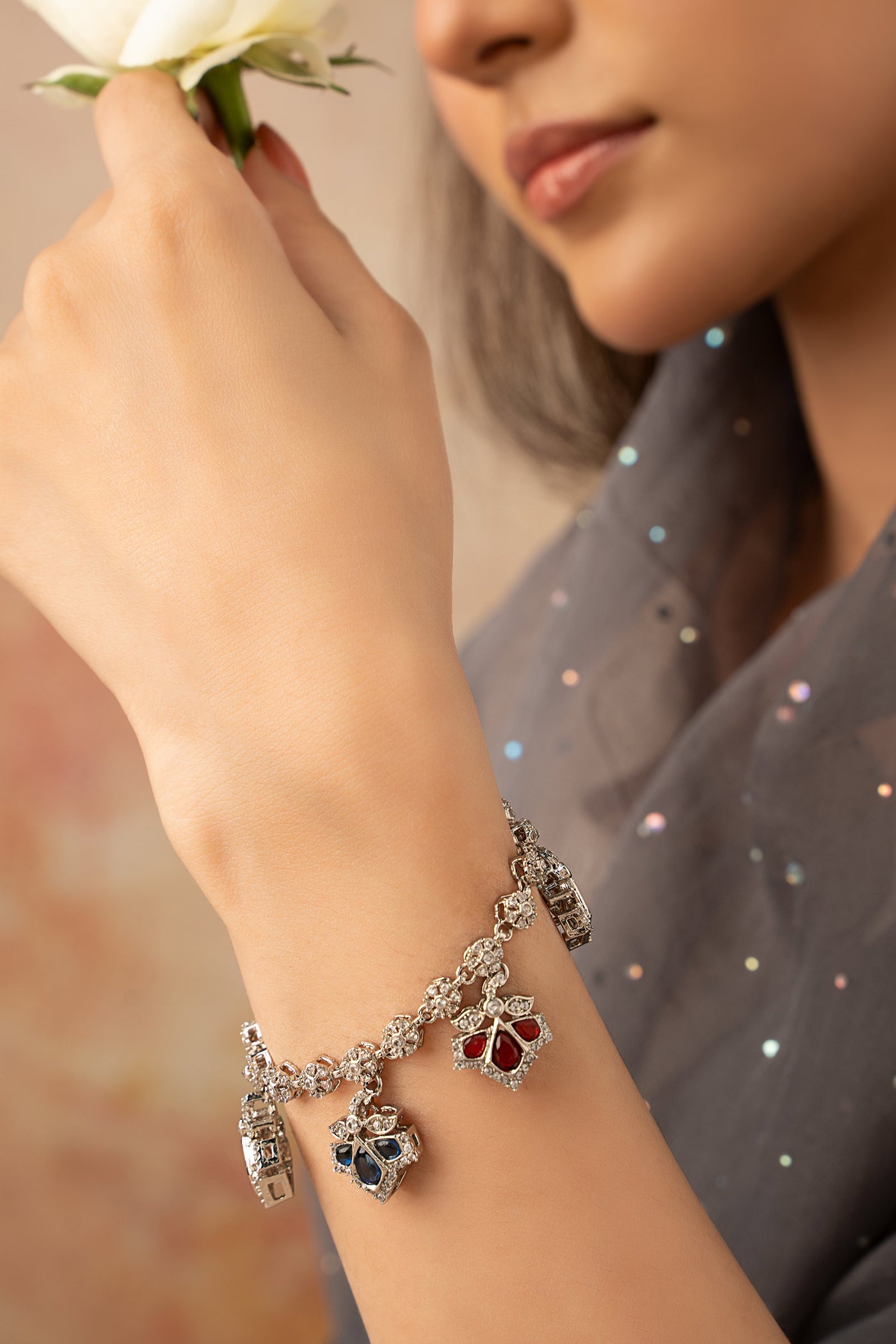 Lotuscharm Bracelet | JBR-EA25-02