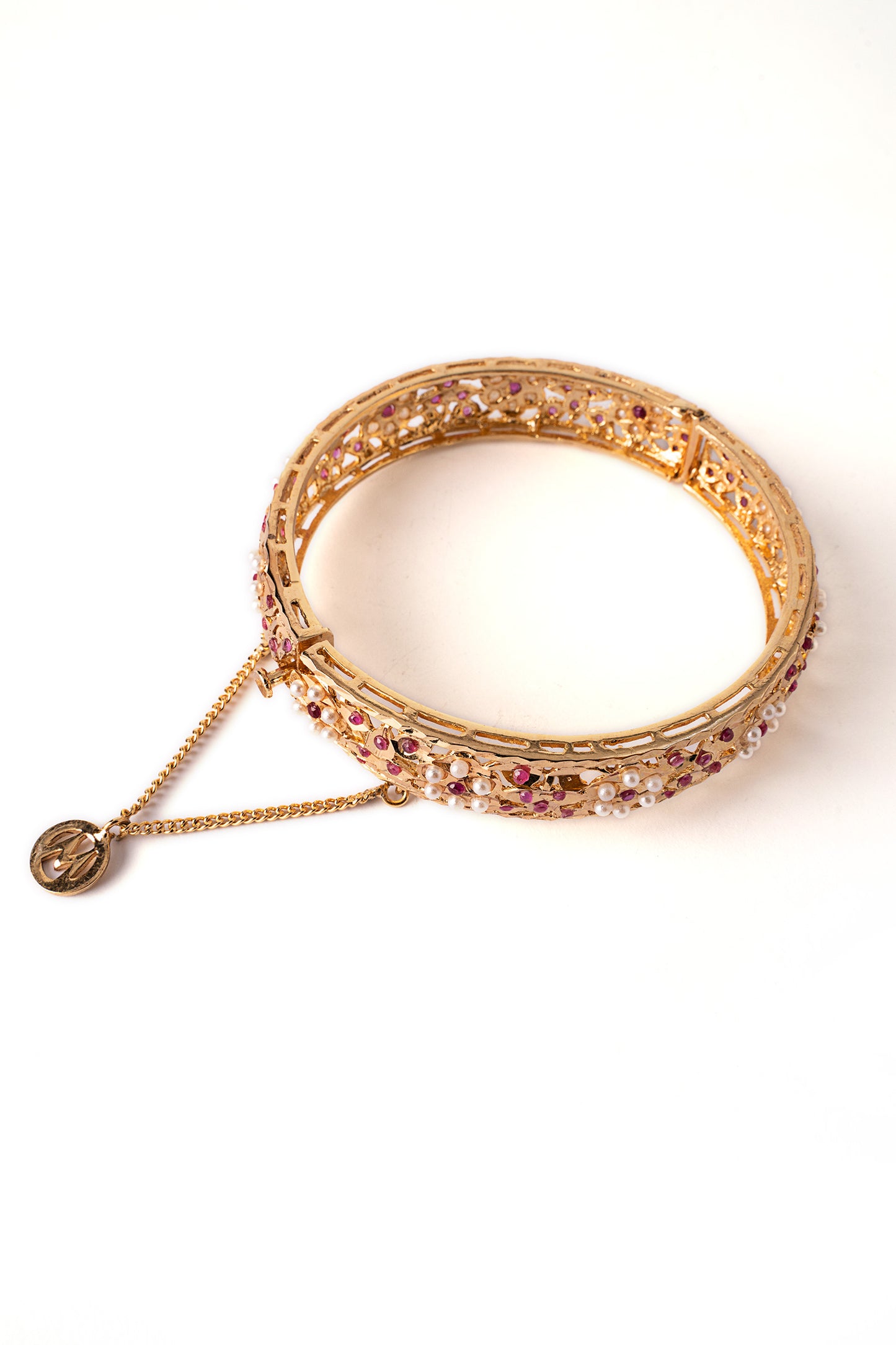 Pearl Petal Bangle
