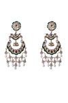 Kundan Chandbali Earrings