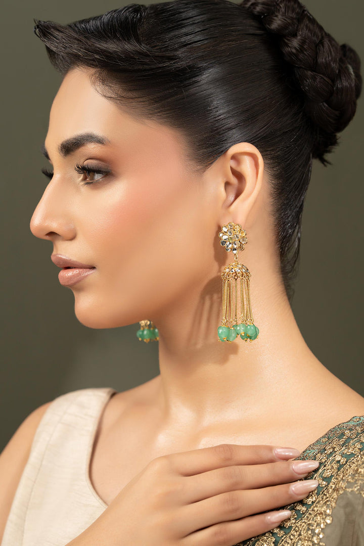 Banu Jhumka All (Jewelry) JER004A-999-GOR