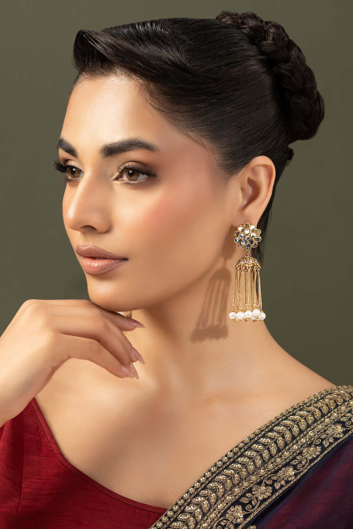 Banu Jhumka All (Jewelry) JER004B-999-PWT