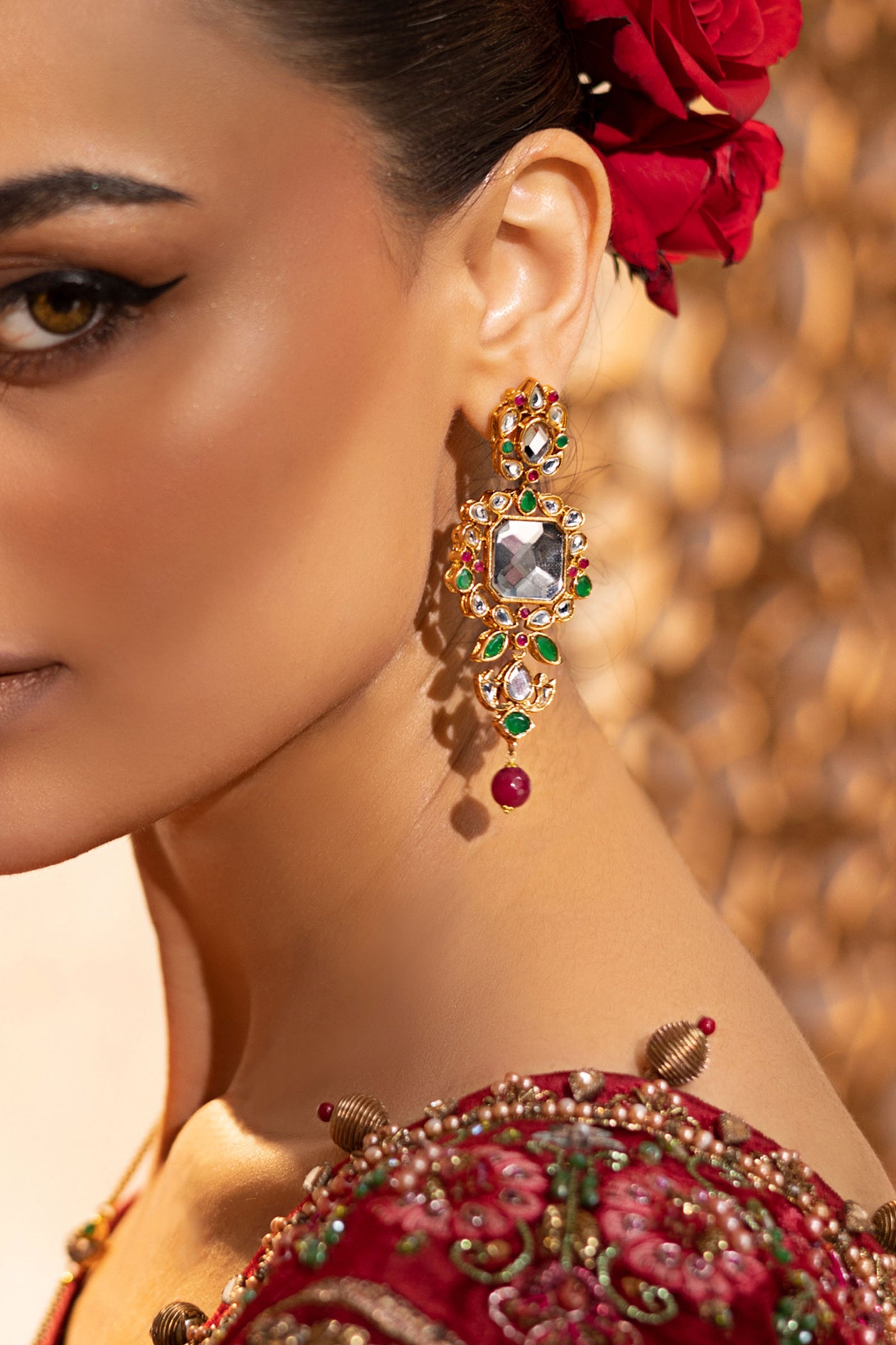 Mayal Earrings | JER-EF25-18