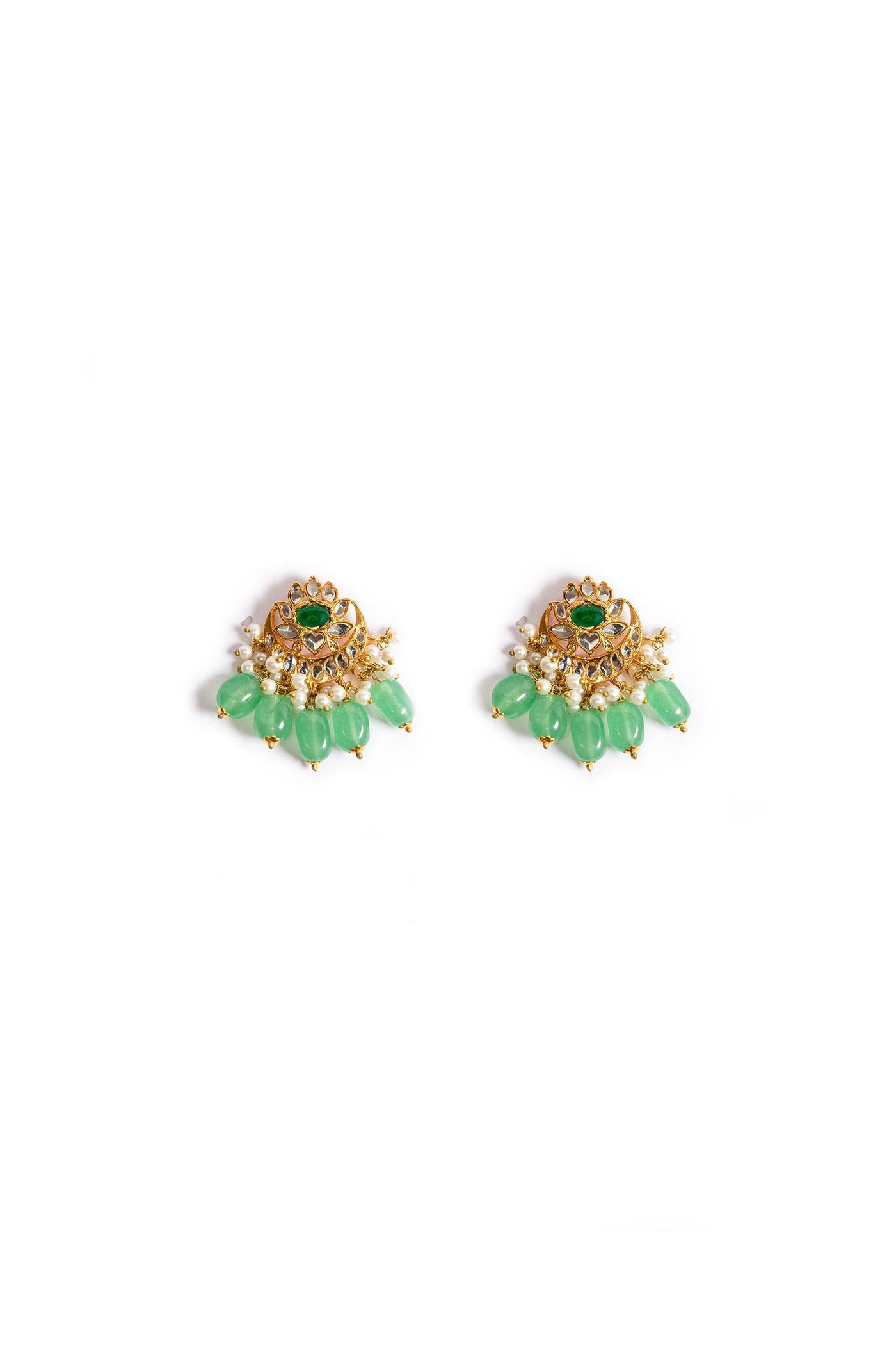 JSD-W23-15/R1-Emerald Green with rhodium